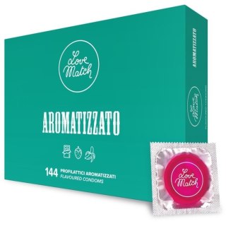 Love Match Prezerwatywy-Love Match Arromatizato - 144 pack