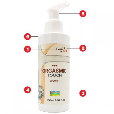 LoveStim Olejek-ORGASMIC TOUCH COCONUT 150 ml