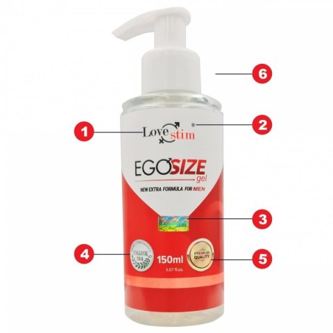 LoveStim Żel-LSTIM EGOSIZE GEL 150ml