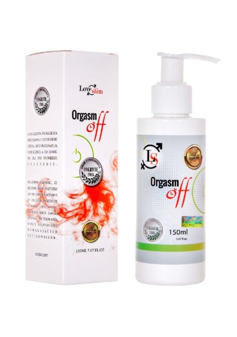 LoveStim Żel-ORGASM OFF ŻEL 150 ml