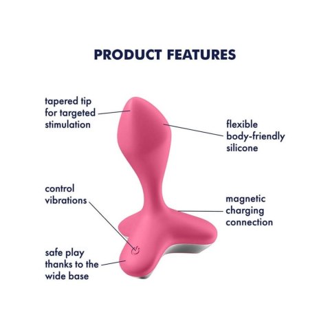 Satisfyer Plug-Vibrator Game Changer (Pink)