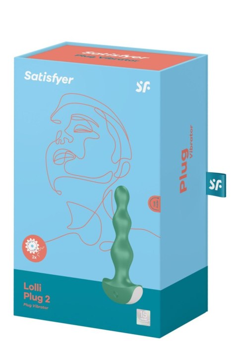 Satisfyer Plug - Vibrator Lolli Plug 2 Green