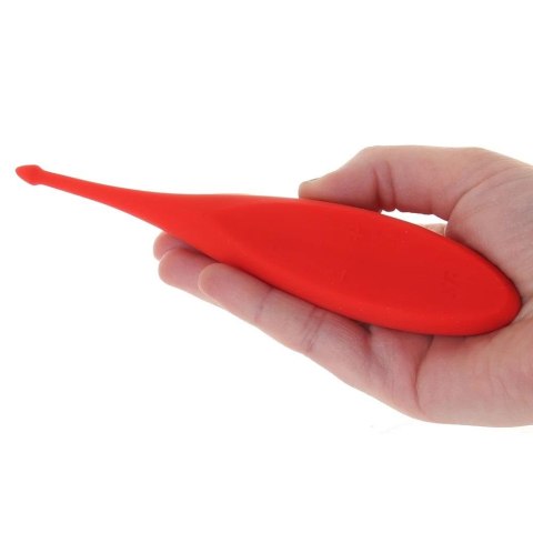 Satisfyer Stymulator - Twirling Fun Trip Vibrator (Poppy Red)