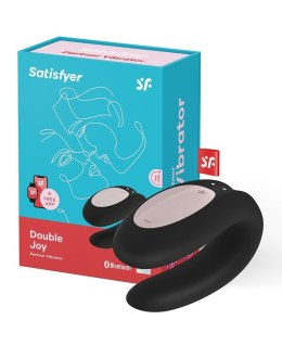 Satisfyer Wibrator - Double Joy Partner Vibrator Black