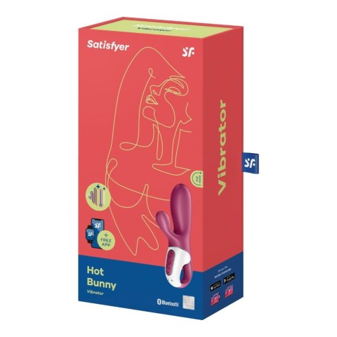 3 Satisfyer wibrator Wibrator-Hot Wibrator króliczek Connect App