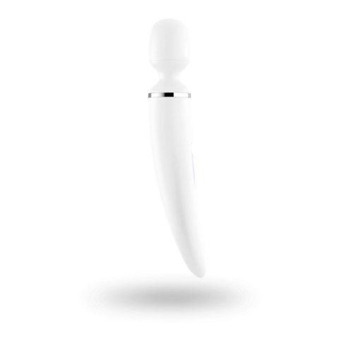 Satisfyer Wibrator - Satisfyer Wand-er Woman (White/Chrome)