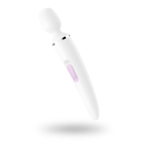 Satisfyer Wibrator - Satisfyer Wand-er Woman (White/Chrome)