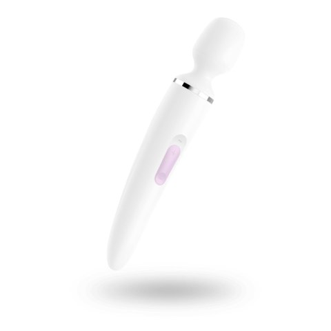 Satisfyer Wibrator - Satisfyer Wand-er Woman (White/Chrome)