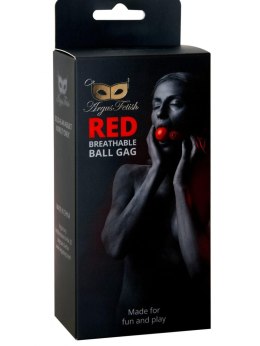 ARGUS Red Breathable Ball Gag