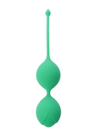 Boss Series Femme Silicone Kegel Balls 29mm 60g Green - Boss Series