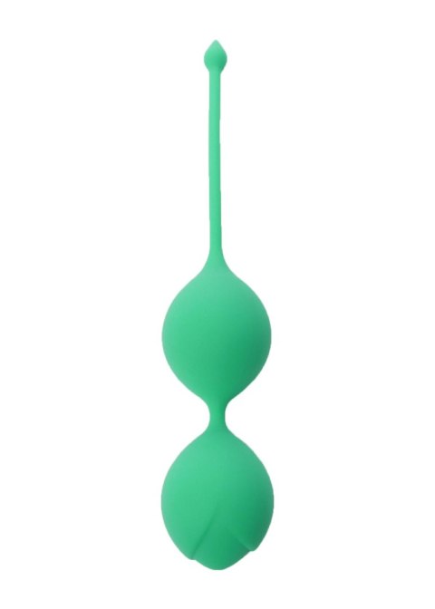 Boss Series Femme Silicone Kegel Balls 29mm 60g Green - Boss Series