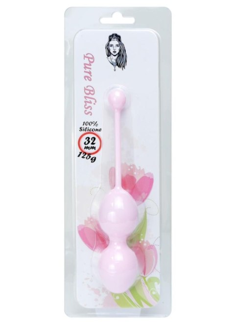 Boss Series Femme Silicone Kegel Balls 32mm 125g Pink - Boss Series