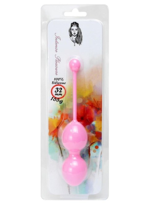 Boss Series Femme Silicone Kegel Balls 32mm 165g Pink - Boss Series