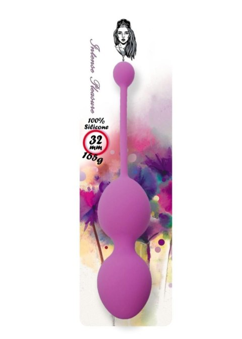 Boss Series Femme Silicone Kegel Balls 32mm 165g Purple - Boss Series