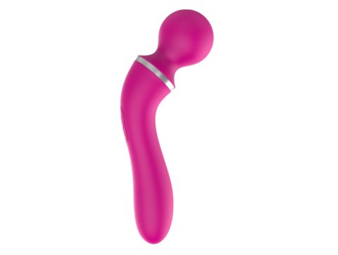 Boss Series Vision Dual Massager + overlay USB 10+10 functions Pink