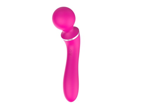 Boss Series Vision Dual Massager + overlay USB 10+10 functions Pink