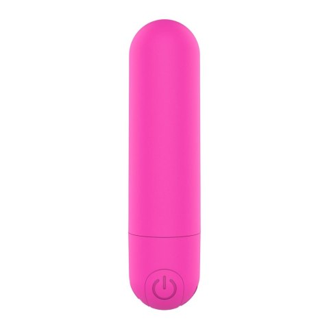 Boss Series Vision Power Bullet USB 10 functions Glossy Matte Pink