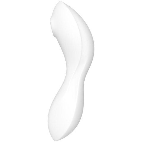 Satisfyer wibrator Stymulator, wibrator-Curvy Potrójny wibrator 5 Connect App (White)