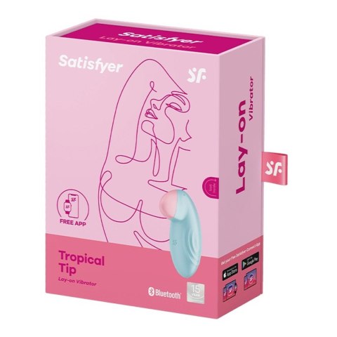 Satisfyer wibrator Tropical Tip light blue