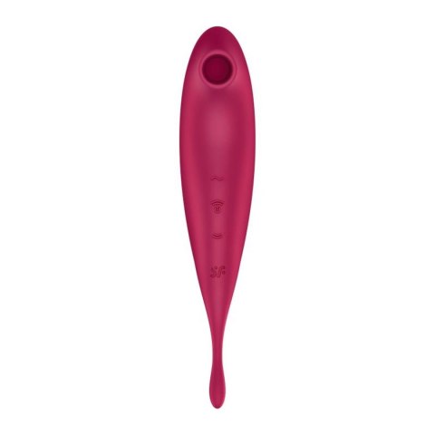 Satisfyer Twirling Pro Connect App dark red