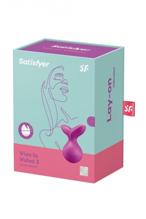 Satisfyer wibrator Viva la Vulva 3 violet