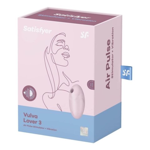 Satisfyer wibrator Vulva Lover 3 pink