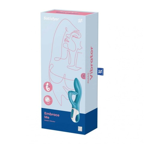 Satisfyer wibrator Wibrator-Embrace me (Turquoise)