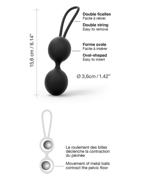 Dorcel DUAL BALLS NOIR