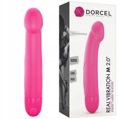 Dorcel REAL VIBRATION M MAGENTA 2.0 - RECHARGEABLE