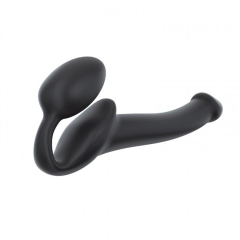 Strap-on-me SEMI-REALISTIC BENDABLE STRAP-ON BLACK - S