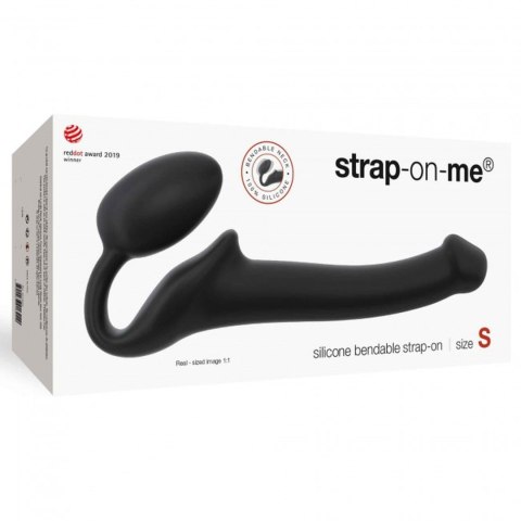 Strap-on-me SEMI-REALISTIC BENDABLE STRAP-ON BLACK - S