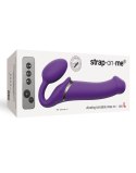 Strap-on-me VIBRATING STRAP-ON - L - PURPLE