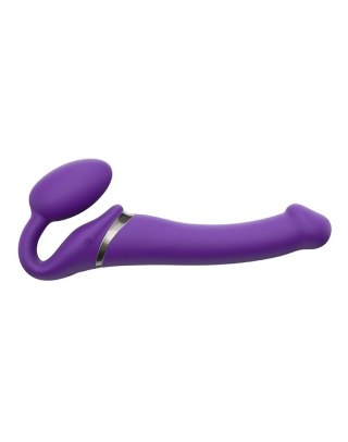 Strap-on-me VIBRATING STRAP-ON - M - PURPLE