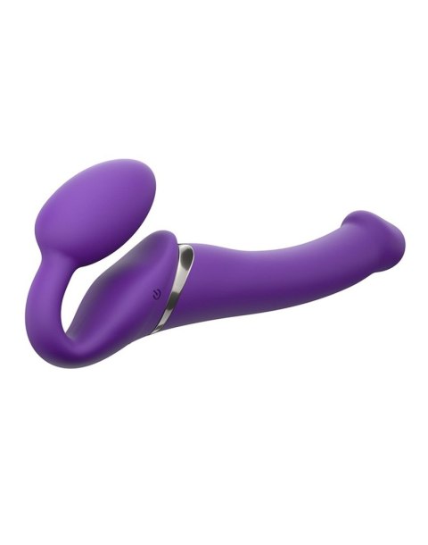 Strap-on-me VIBRATING STRAP-ON - M - PURPLE