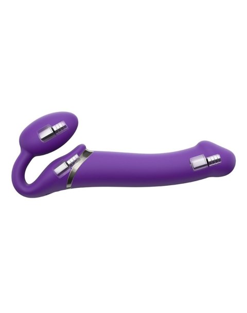 Strap-on-me VIBRATING STRAP-ON - M - PURPLE