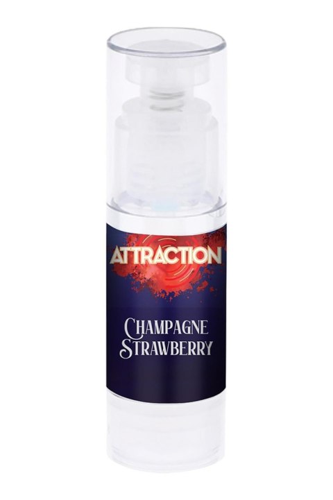 Attraction LUBRICANT ATTRACTION CHAMPAGNE STRAWBERRY 50 ML