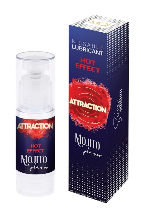 Attraction LUBRICANT ATTRACTION HEAT MOJITO 50 ML