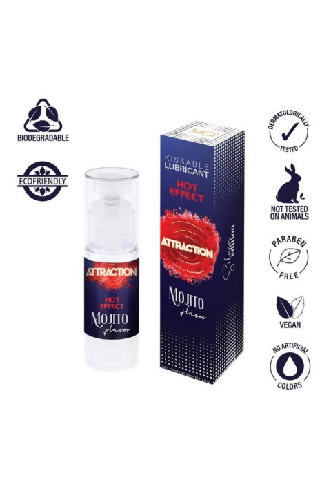 Attraction LUBRICANT ATTRACTION HEAT MOJITO 50 ML