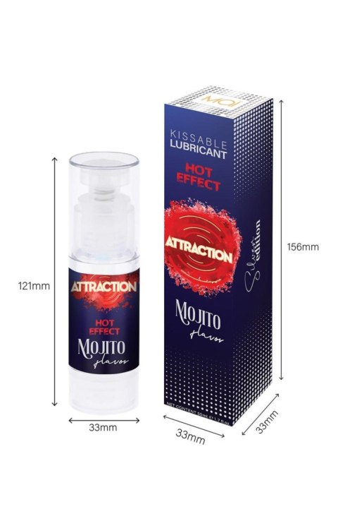 Attraction LUBRICANT ATTRACTION HEAT MOJITO 50 ML