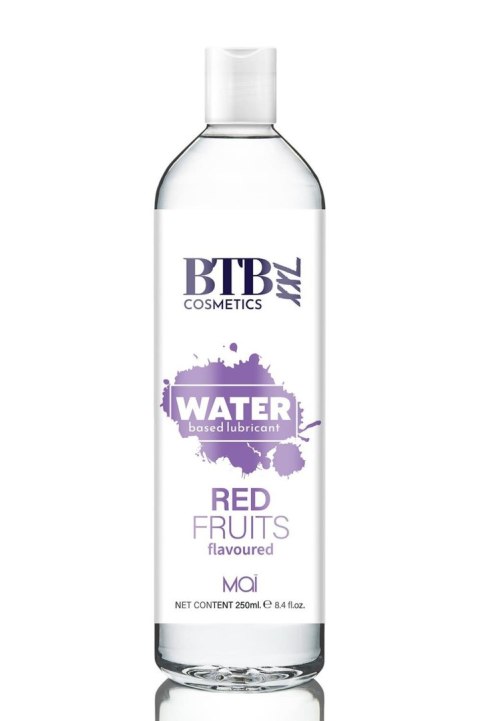 BTB Cosmetics BTB WATER BASED FLAVORED RED FRUITS LUBRICANT 250ML