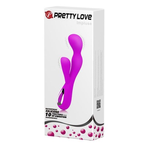 Pretty Love WIBRATOR - IMPLUSE, USB 10 function