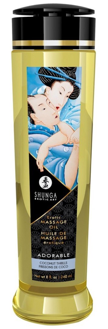 Shunga Massage Oil Adorable Coconut Thrills