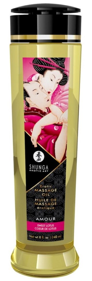 Shunga Massage Oil Amour SWEET LOTUS