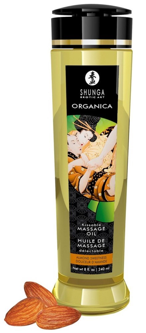 Shunga Massage Oil Organica ALMOND SWEETNESS