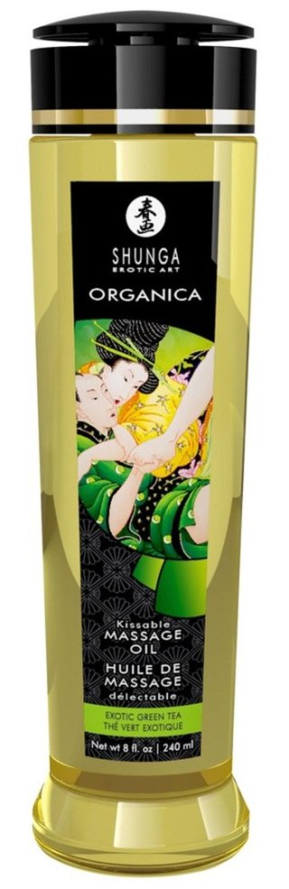 Shunga Massage Oil Organica EXOTIC GREEN TEA