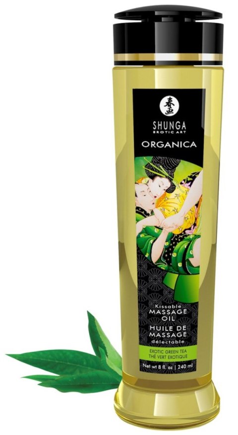 Shunga Massage Oil Organica EXOTIC GREEN TEA