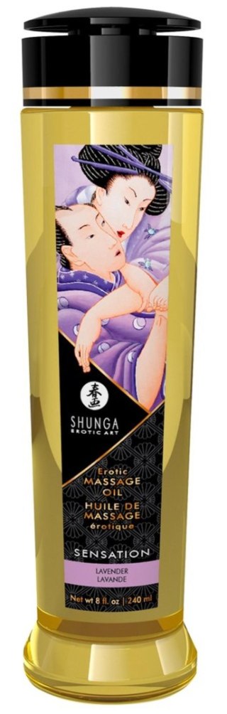 Shunga Massage Oil Sensation Lavender