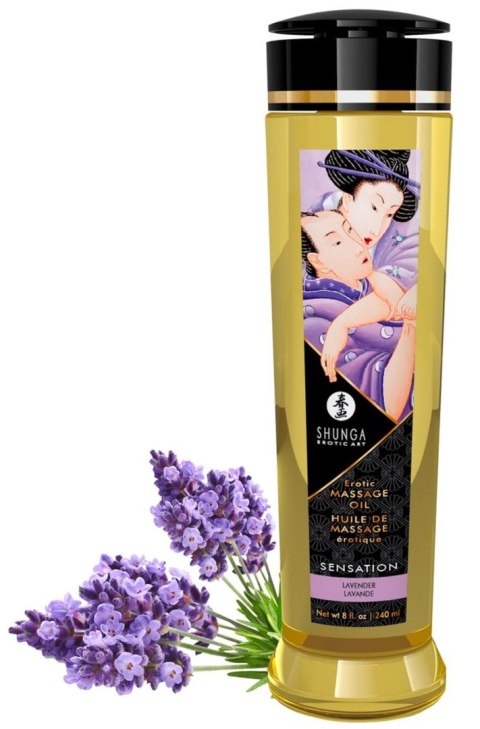 Shunga Massage Oil Sensation Lavender