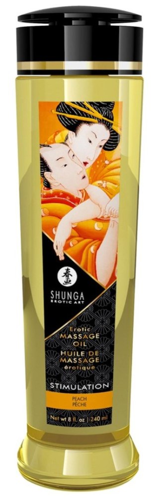 Shunga Massage Oil Stimulation PEACH