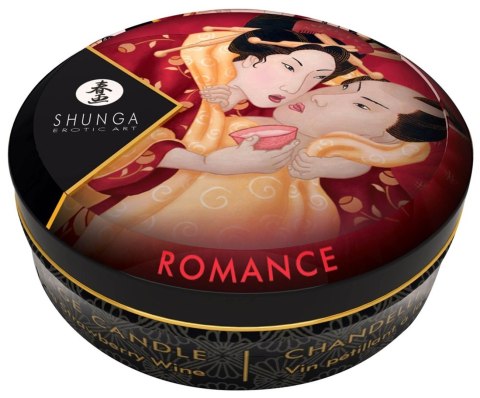 Shunga Mini Massage Candle Strawberry Sparkling Wine